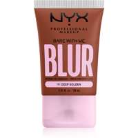 NYX Professional Makeup NYX Professional Makeup Bare With Me Blur Tint hidratáló alapozó árnyalat 19 Deep Golden 30 ml
