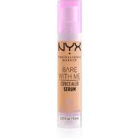 NYX Professional Makeup NYX Professional Makeup Bare With Me Concealer Serum hidratáló korrektor 2 az 1-ben árnyalat 5.5 Medium Golden 9,6 ml