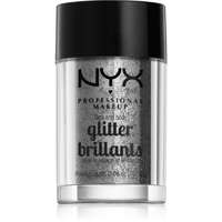 NYX Professional Makeup NYX Professional Makeup Face & Body Glitter Brillants Arc és test csillám árnyalat 10 Silver 2.5 g