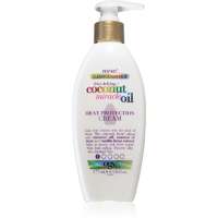 OGX OGX Coconut Miracle Oil hővédő krém a rakoncátlan haj kisimítására 177 ml