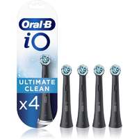 Oral B Oral B iO Ultimate Clean csere fejek a fogkeféhez Black 4 db