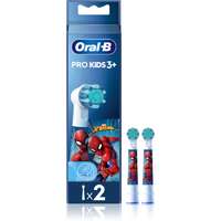 Oral B Oral B PRO Kids 3+ csere fejek a fogkeféhez gyermekeknek Spiderman 2 db