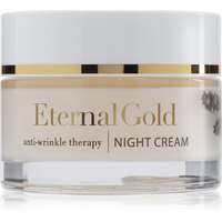 Organique Organique Eternal Gold Anti-Wrinkle Therapy éjszakai ránctalanító krém száraz és érzékeny bőrre 50 ml