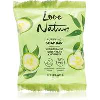 Oriflame Oriflame Love Nature Green Tea & Cucumber Szilárd szappan tejsavval 75 g