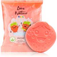 Oriflame Oriflame Love Nature Kids Playful Strawberry tisztító kemény szappan a gyermek bőrre 75 g