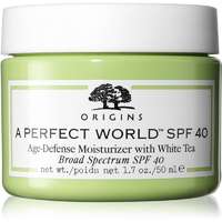 Origins Origins A Perfect World™ SPF 40 Age-Defense Moisturizer With White Tea nappali hidratáló krém SPF 40 50 ml