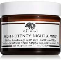 Origins Origins High-Potency Night-A-Mins™ Oil-Free Resurfacing Gel Cream With Fruit-Derived AHAs regeneráló éjszakai arcmaszk a bőr sűrűségének helyreállításához 50 ml
