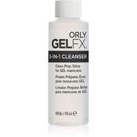 Orly Orly Gelfx 3-in-1 Cleanser zseléfixáló folyadék a fényes körmökért 118 ml