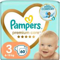 Pampers Pampers Premium Care Size 3 eldobható pelenkák 6-10 kg 60 db