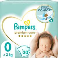 Pampers Pampers Premium Care Newborn Size 0 eldobható pelenkák < 3kg 30 db