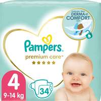 Pampers Pampers Premium Care Size 4 eldobható pelenkák 9-14 kg 34 db