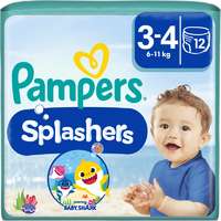 Pampers Pampers Splashers 3-4 eldobható úszópelenkák 6-11 kg 12 db