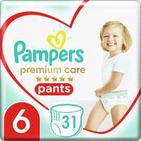 Pampers Pampers Premium Care Pants Extra Large Size 6 eldobható nadrágpelenkák 15+ kg 31 db