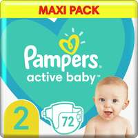 Pampers Pampers Active Baby Size 2 eldobható pelenkák 4-8 kg 72 db