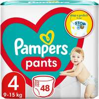 Pampers Pampers Pants Size 4 eldobható nadrágpelenkák 9-15 kg 48 db