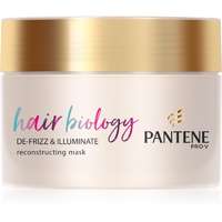 Pantene Pantene Hair Biology De-Frizz & Illuminate haj maszk száraz és festett hajra 160 ml