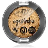 puroBIO Cosmetics puroBIO Cosmetics Compact Eyeshadows szemhéjfesték árnyalat 24 Gold 2,5 g