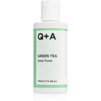Q+A Q+A Green Tea tisztító arc tonik zöld teával 100 ml