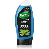 Radox Radox Men Feel Sporty tusfürdő gél és sampon 2 in 1 Watermint & Sea Minerals 250 ml