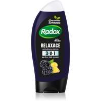 Radox Radox Men Feel Wild tusfürdő gél arcra, testre és hajra Blackberry & Ginger 225 ml