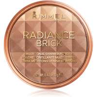 Rimmel Rimmel Radiance Brick élénkítő bronzosító púder árnyalat 002 Medium 12 g