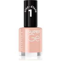 Rimmel Rimmel Super Gel géles körömlakk UV/LED lámpa használata nélkül árnyalat 008 Girl Group Blush 12 ml