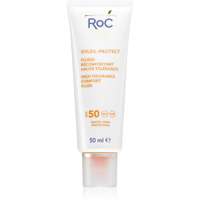 RoC RoC Soleil Protect High Tolerance Comfort Fluid napozó fluid az arcra SPF 50 50 ml