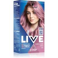 Schwarzkopf Schwarzkopf LIVE Lightener & Twist tartós hajfesték a haj élénkítésére árnyalat 105 Purple Rosé Gold 1 db