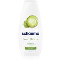 Schwarzkopf Schwarzkopf Schauma Fresh Matcha Tisztító méregtelenítő sampon zsíros fejbőrre és száraz hajvégekre 400 ml