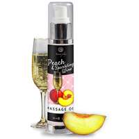 Secret play Secret play Sparkling Wine Massage oil masszázsolaj Peach & Sparkling Wine 50 ml