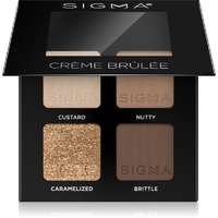 Sigma Beauty Sigma Beauty Quad szemhéjfesték paletta árnyalat Crème Brûlée 4 g