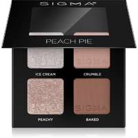 Sigma Beauty Sigma Beauty Quad szemhéjfesték paletta árnyalat Peach Pie 4 g