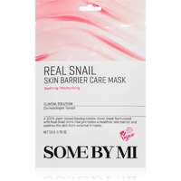 Some By Mi Some By Mi Daily Solution Snail Skin Barrier Care Mask feszesítő gézmaszk az arcbőr regenerálására és megújítására 20 g