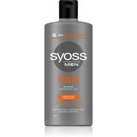 Syoss Syoss Men Power & Strength erősítő sampon koffeinnel 440 ml