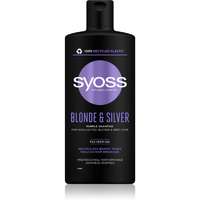 Syoss Syoss Blonde & Silver lila sampon szőke és ősz hajra 440 ml