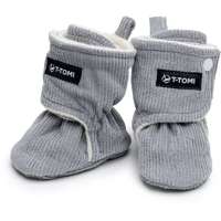 T-Tomi T-TOMI Booties Grey babacipő 9-12 months Warm