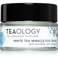 Teaology Teaology Anti-Age White Tea Miracle Eye Cream szemkrém a sötét karikák és ráncok csökkentésére 15 ml