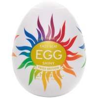 Tenga Tenga Egg Shiny Pride Edition egyszer használatos maszturbátor 6,5 cm