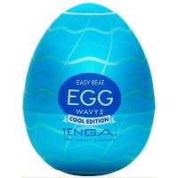 Tenga Tenga Egg Wavy II Cool Edition egyszer használatos maszturbátor 6,5 cm