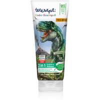 Tetesept Tetesept Shower Gel & Shampoo T-Rex World gyengéd tusoló gél és sampon gyermekeknek 200 ml