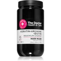 The Doctor The Doctor Keratin + Arginine + Biotin Maximum Energy keratinos maszk hajra 946 ml