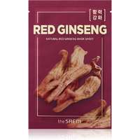 The Saem The Saem Natural Mask Sheet Red Ginseng komplex ápoló arcmaszk 21 ml