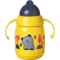 Tommee Tippee Tommee Tippee Superstar Straw Cup Yellow bögre szívószállal gyermekeknek 6 m+ 300 ml