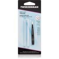Tweezerman Tweezerman Mini Slant ferde végű szemöldökcsipesz mini utazó tokkal Stainless 1 db