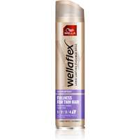 Wella Wella Wellaflex Fullness For Thin Hair Hajlakk az extra erős tartásért a rugalmas és dús hajért 250 ml