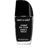 Wet n Wild Wet n Wild Wild Shine jól fedő körömlakk árnyalat Black Creme 12.3 ml