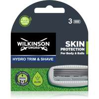 Wilkinson Sword Wilkinson Sword Hydro Trim and Shave Skin Protection For Body and Balls tartalék kefék 3 db