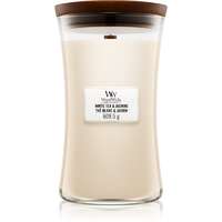 Woodwick Woodwick White Tea & Jasmine illatgyertya fa kanóccal 609.5 g