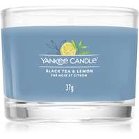 Yankee Candle Yankee Candle Black Tea & Lemon viaszos gyertya glass 37 g