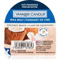 Yankee Candle Yankee Candle Coconut Beach illatos viasz aromalámpába 22 g